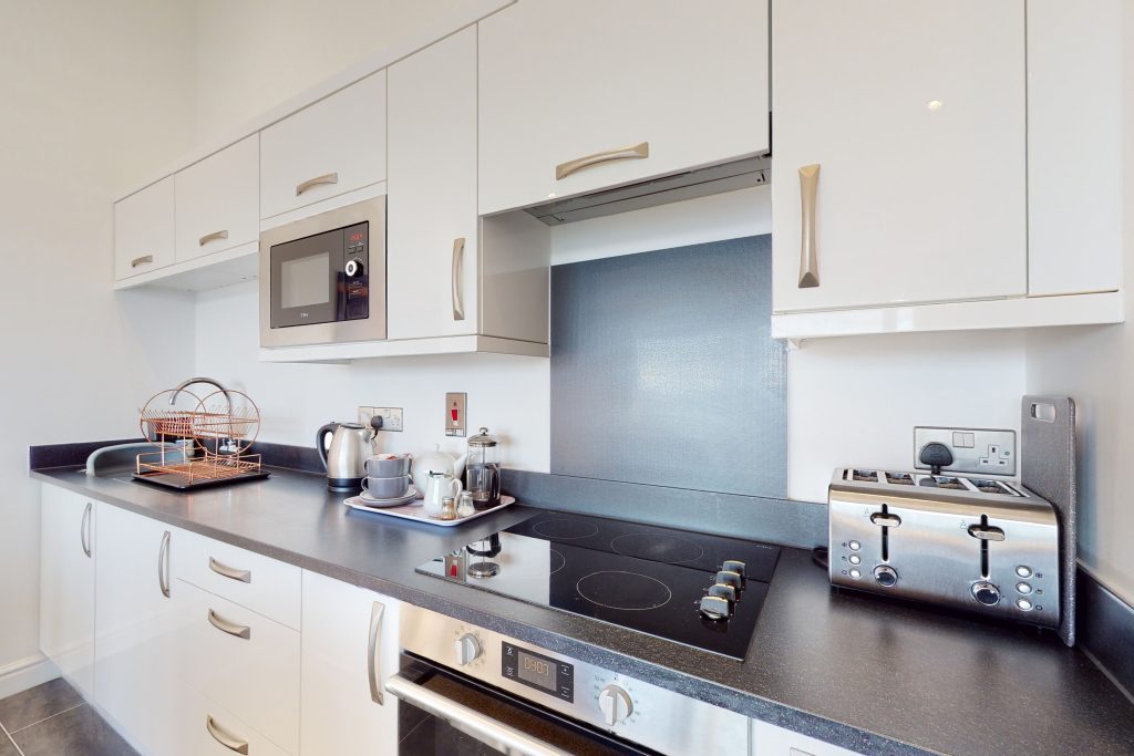 Indulge in the epitome of coastal luxury with this one-bedroom haven, perched gracefully on the waterfront.