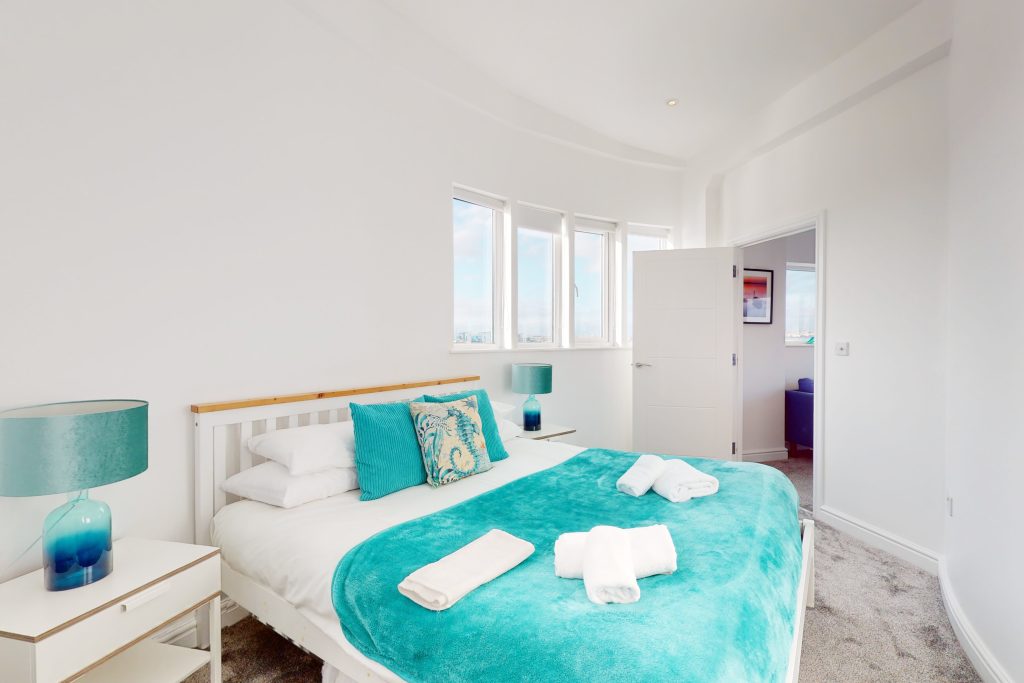 Perched on the waterfront, overlooking the harbour and marina, the apartment boasts one of the most captivating vistas in the county.