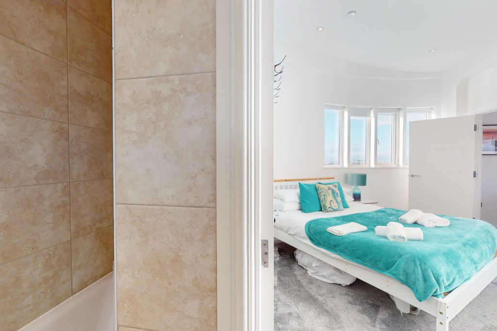Perched on the waterfront, overlooking the harbour and marina, the apartment boasts one of the most captivating vistas in the county.