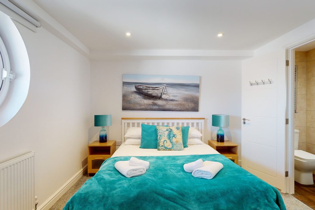 Perched on the waterfront, overlooking the harbour and marina, the apartment boasts one of the most captivating vistas in the county.