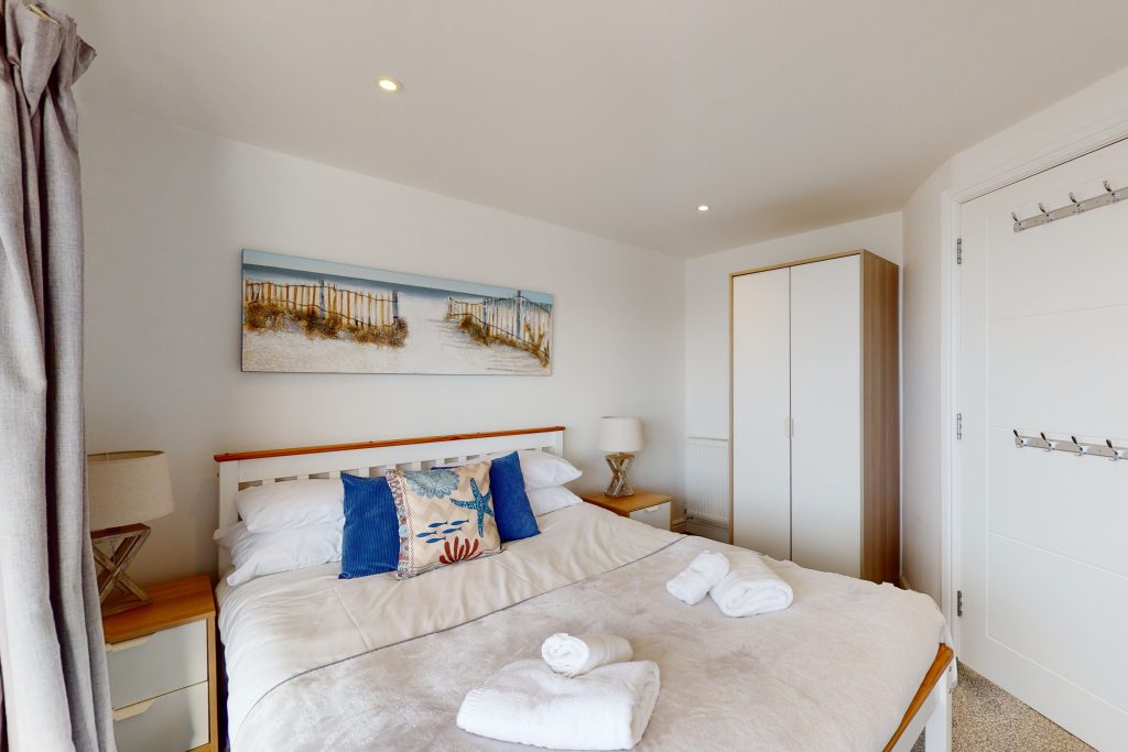 Perched on the waterfront, overlooking the harbour and marina, the apartment boasts one of the most captivating vistas in the county.