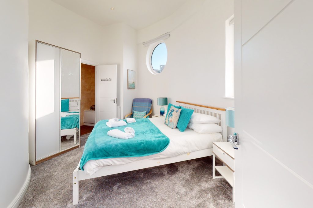 Perched on the waterfront, overlooking the harbour and marina, the apartment boasts one of the most captivating vistas in the county.