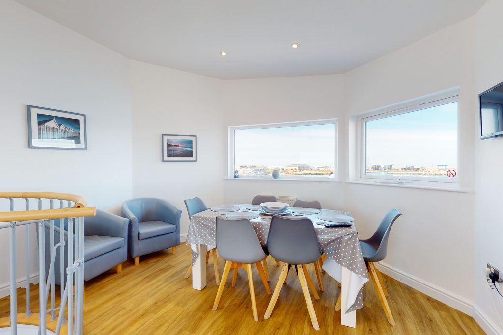 Step into the lap of luxury with this expansive three-bedroom apartment, poised majestically on the waterfront.