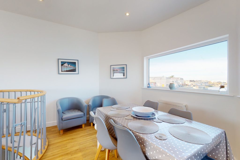 Step into the lap of luxury with this expansive three-bedroom apartment, poised majestically on the waterfront.