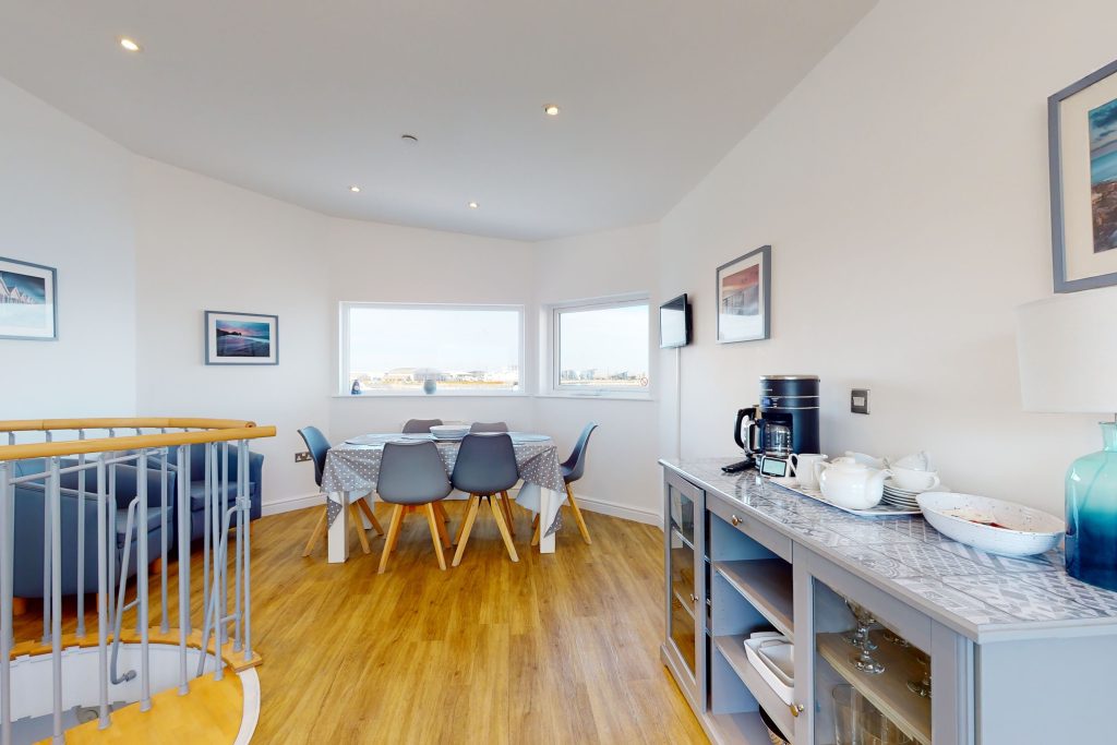 Step into the lap of luxury with this expansive three-bedroom apartment, poised majestically on the waterfront.