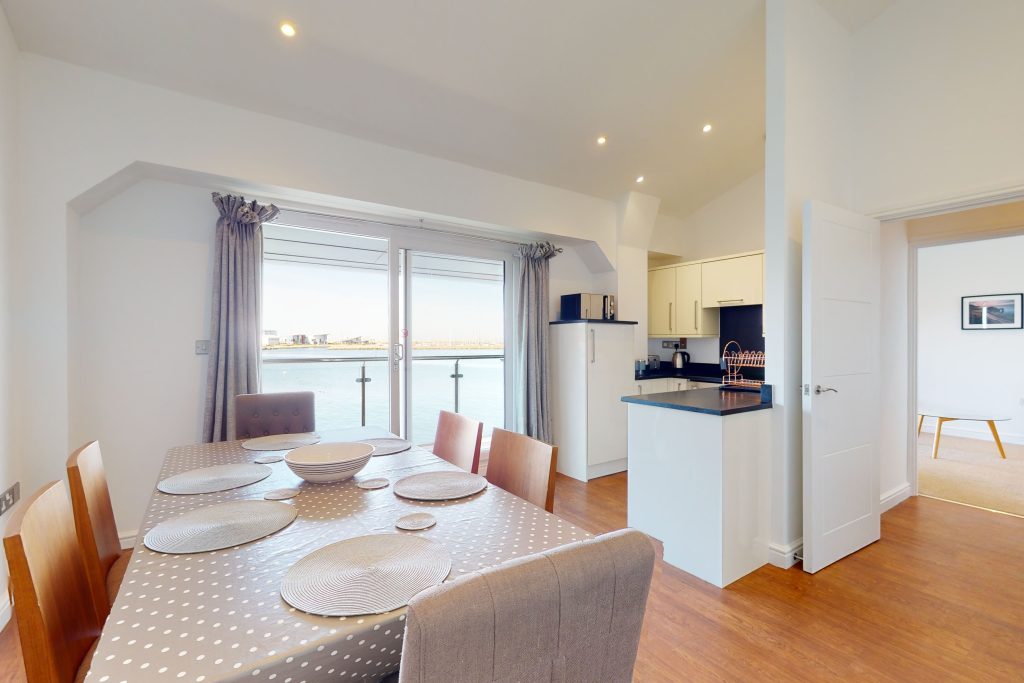 Nestled by the water, Crabbers' Wharf provides a direct gateway to Chesil Beach; promising sun-drenched leisure or coastal escapades.